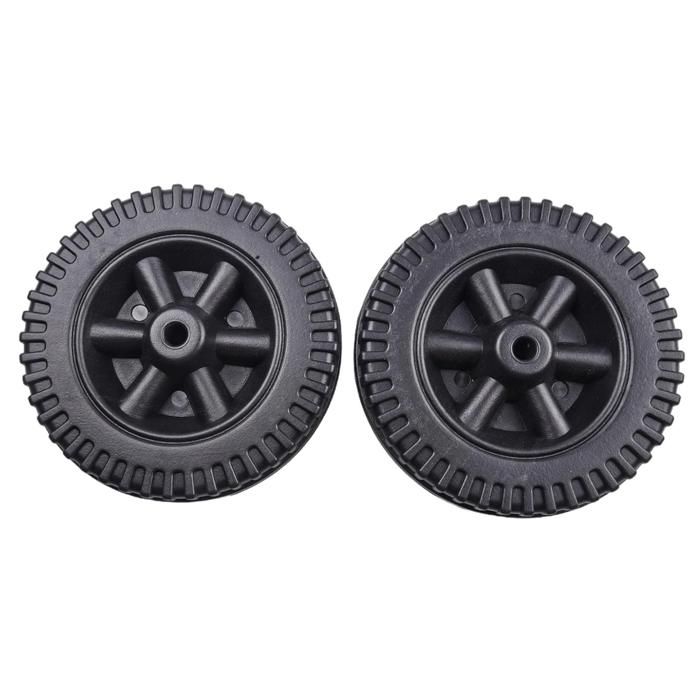 Milisten Lot 50 Roues Plastique + 25 Axes 2 Mm – 42 Mm – Pièces Détachées Pour Voitures, Hélicos, Camions – Bricolage & Création
