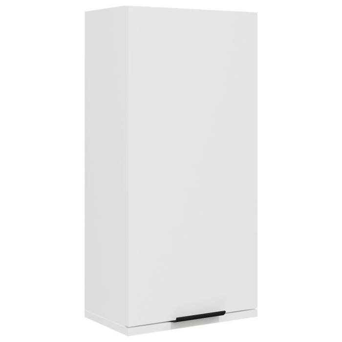 Armoire de salle de bain murale - vidaxl - 32x20x67 cm - Blanc - Bois dingénierie - Capacité 60 kg