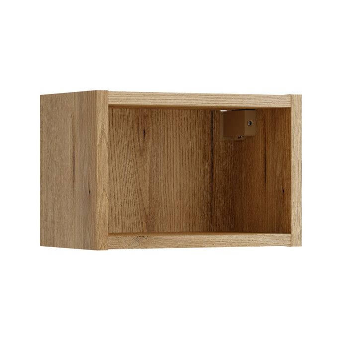 Étagère cube de salle de bain suspendue 30 x 20 cm NOVA chêne Coast Evoke