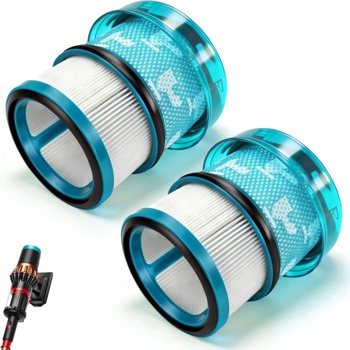 Lot de 2 filtres HEPA de rechange pour aspirateur Dyson V16 Piston Animal accessoires pour aspirateur Dyson V16 Piston Animal