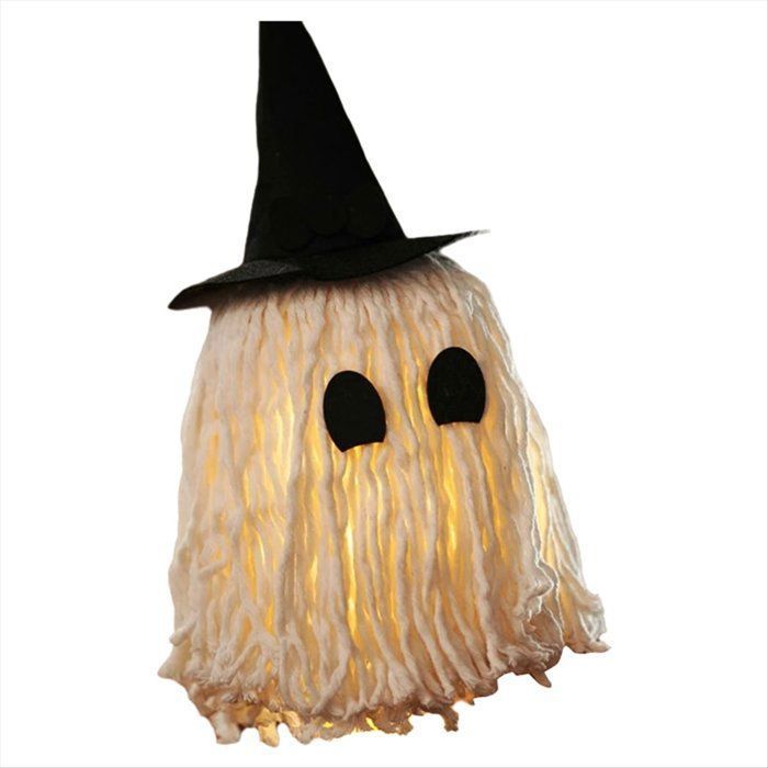 Décorations de Nuit DHalloween Lampe Fantôme Décoration de Bureau Ambiance Mise en Scène Décoration DHalloween Jour Comme Indiqué