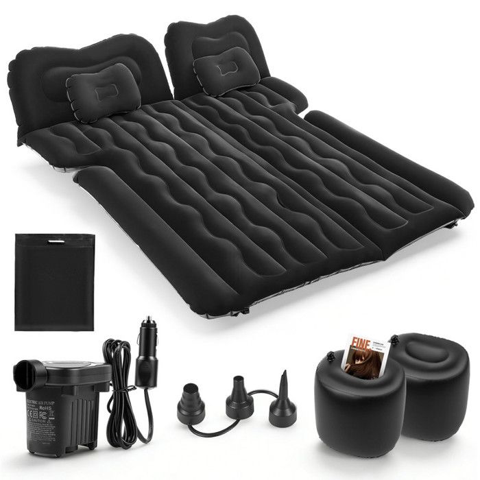 Air Mattress Car Bed Inflatable Matelas max 150kg Matelas dair Pliable Lit dair Portable pour la Maison la Tente