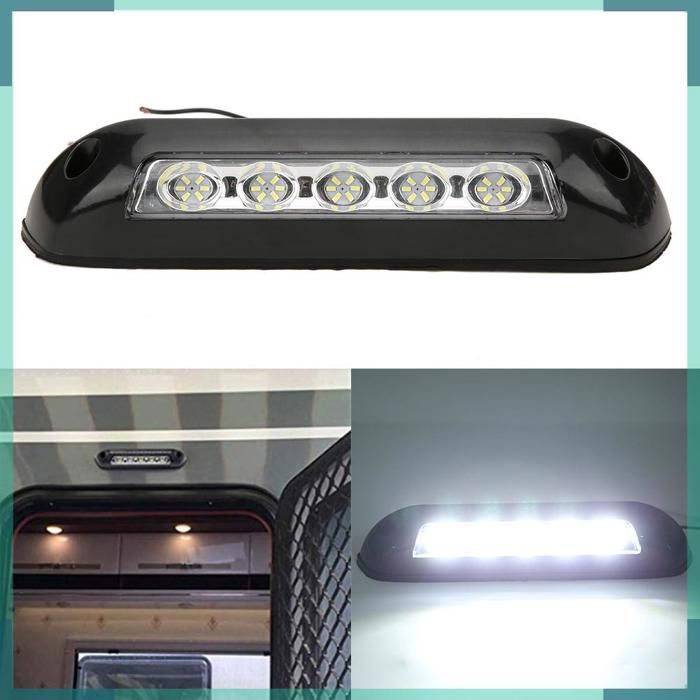 KEENSO Lumière dauvent Projecteur LED 12V 2.6W lampe déclairage étanche IP67 pour auvent RV Yacht moto coffret
