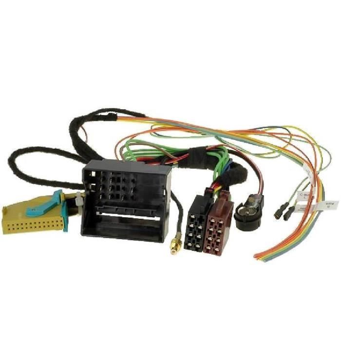 5 M changeur de CD faisceau câble 12-pin pour VW Radio RNS 2 RNS 510 MFD 2