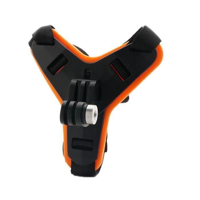 Support De Menton Pour Casque Moto - Compatible GoPro, DJI, Insta360