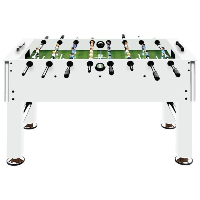 Futbolín De Acero 60 Kg Marrón 140x74,5x87,5 Cm con Ofertas en