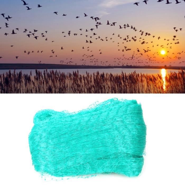 Filet De Protection Anti-Oiseaux 10x10m - Filet Jardin Pour Poules, Arbres Fruitiers Et Balcon
