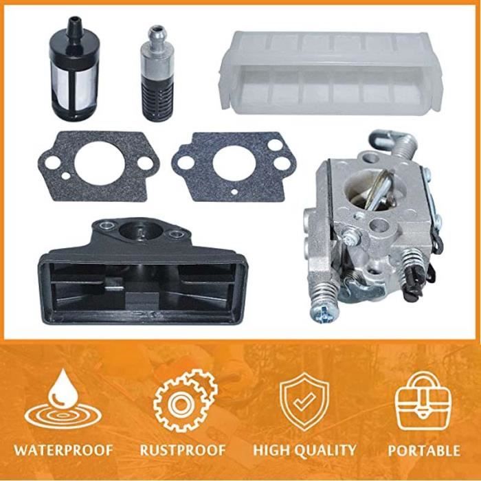 Testina Stihl Kit Filtro Aria E Carburatore Per Motoseghe Stihl MS210, MS230, MS250, 021, 023, 025 – Ricambio Originale Alternativo Kit Carburatore Stihl - 11