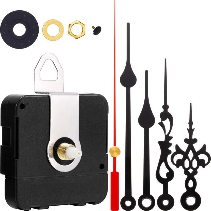 Mouvement D'horloge Murale à Piles - Mécanisme De Remplacement Pour Horloge Décorative - Montage Facile