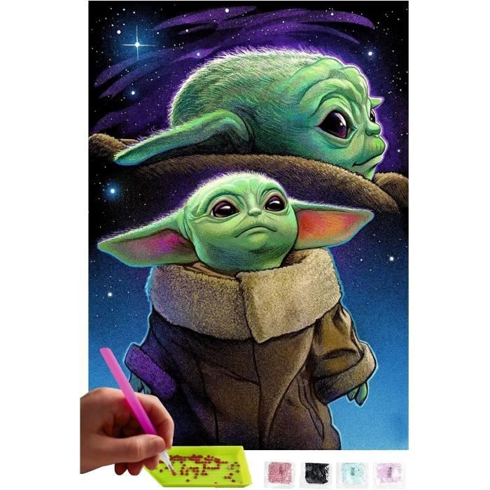 YSCOLOR Diamond Painting DIY Diamant Broderie 5D Diamant Rond