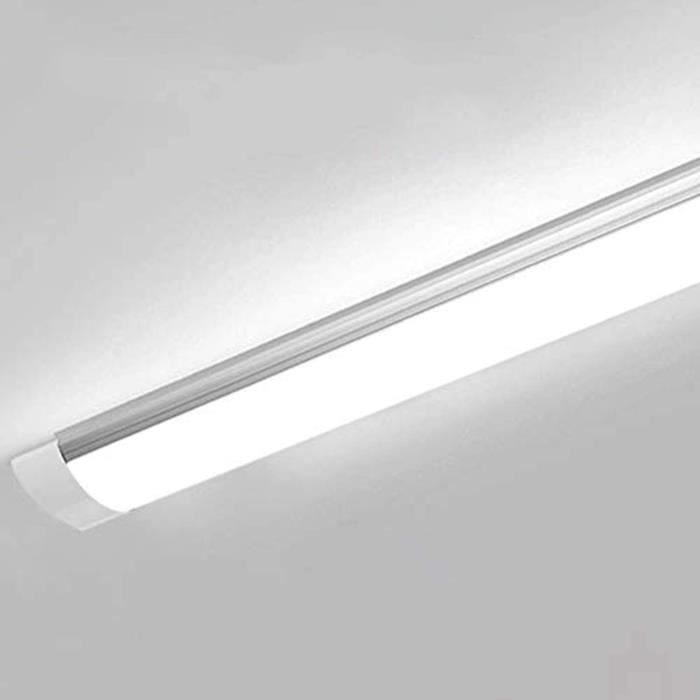 6 Reglettes LED Wowspeed 90cm - 30W 3600LM, Blanc Froid 6000K Pour Garage Ou Cuisine