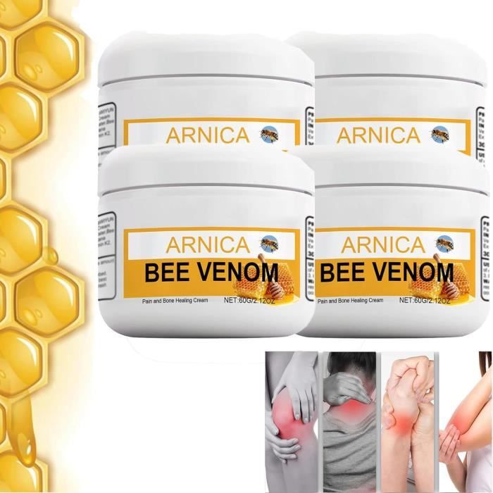 Gel De Soin Pour Les Articulations Du Genou - À Base De Bee Venom (Venin D'Abeille) - Soulagement Meniscus Et Douleurs - Neuf
