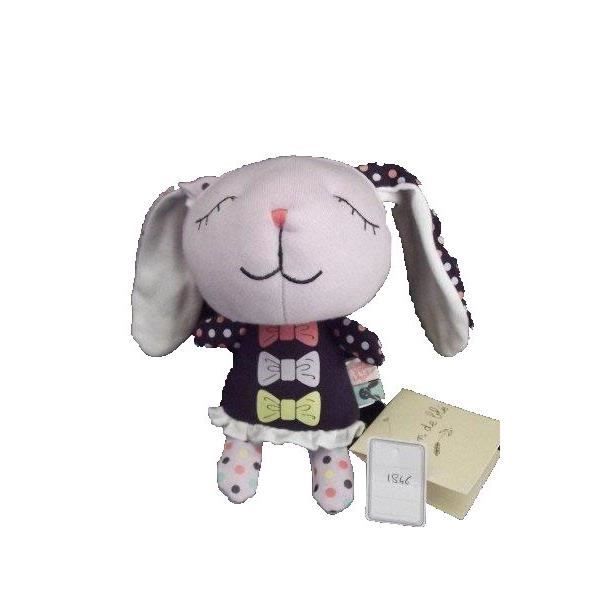 Doudou Grain De Ble Z Zannier Mon Petit Chat Lapin Rose Violet Parme Pois Cdiscount Pret A Porter