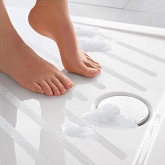 Ounona 12/ pcs antid/érapant Bandes Stickers pour bain//douche Blanc