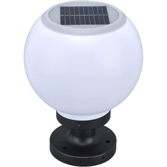 Lampadaire d'extérieur Globe, Lampe Ronde étanche extérieure Lampadaire