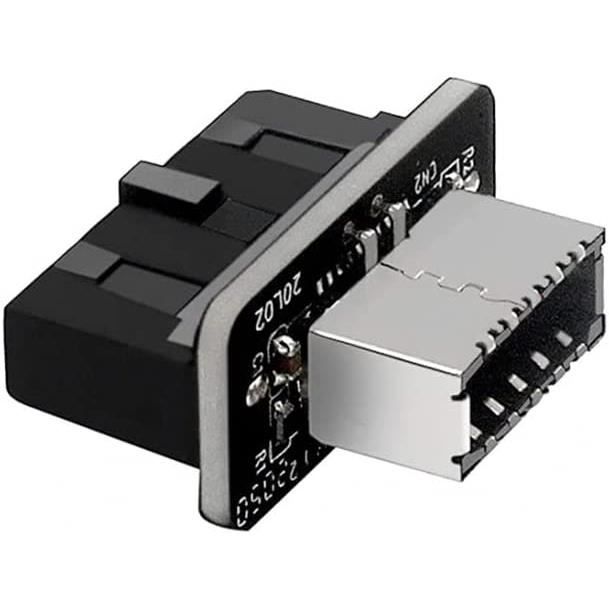 Adaptateur USB-C Vers USB-A 2.0 – Femelle Vers Mâle, 480 Mbit/s, Aluminium Gris Spatial – Transfert Et Charge