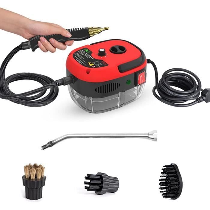 3RAR 220V 2500W Nettoyeur à Vapeur à Haute Pression pour la Maison la Cuisine la Moquette le Canapé la Voiture Commerciale[208]