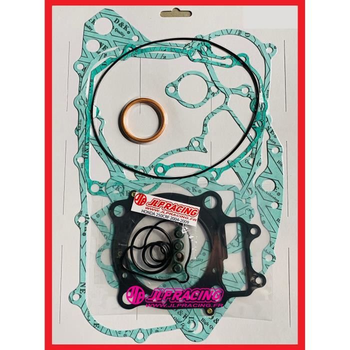 POCHETTE DE JOINTS MOTEUR GASKET HONDA 450 CRF 2009 2016 JLP RACING 