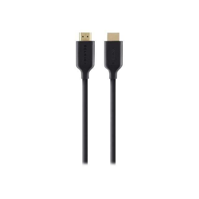 BELKIN Câble HDMI M/M - High Speed W Ethernet - 1 m - Doré noir