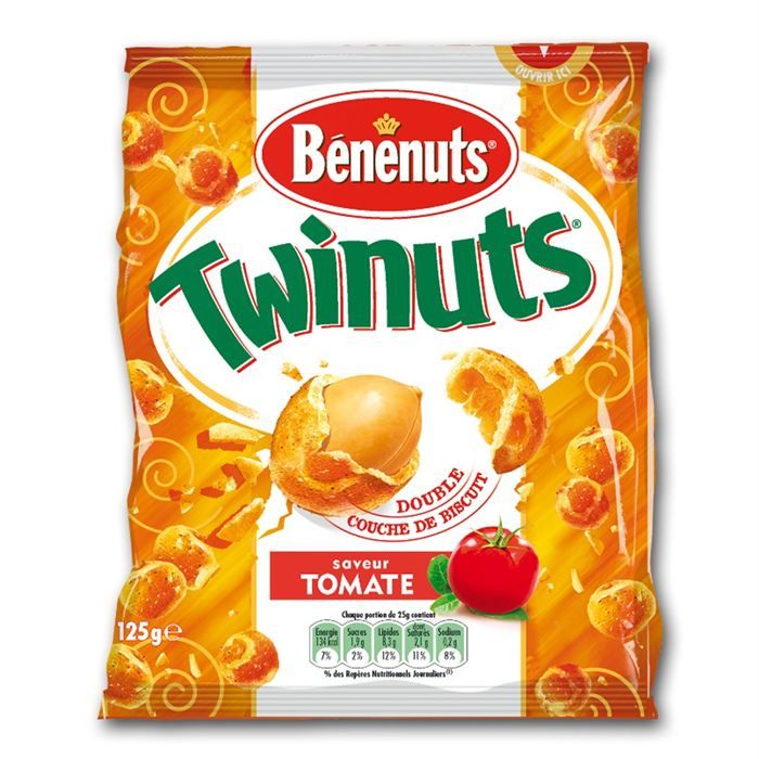 BENENUTS Twinuts Tomate 125gr - Cdiscount Au quotidien