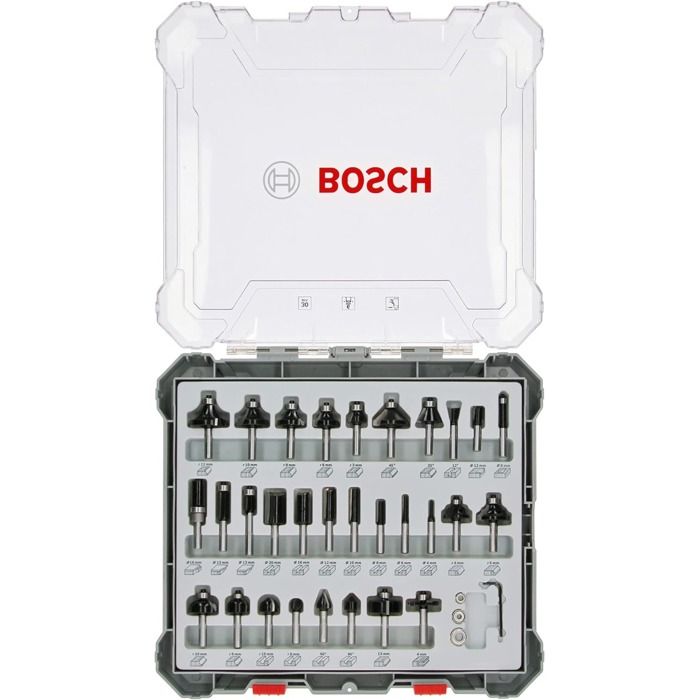 Bosch Kit de Fraises Mixtes 6 mm - vue 2