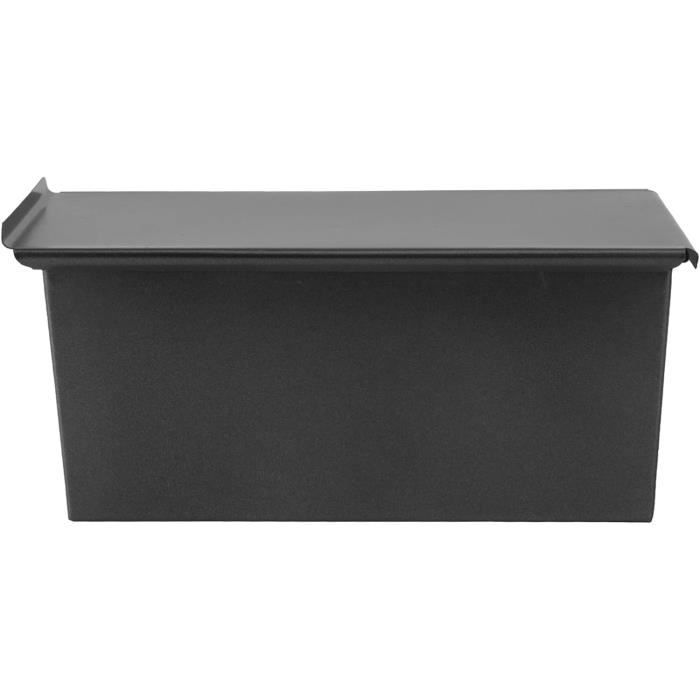 Moules à Pain VIDETOL 2 Pièces Avec Couvercle - Anti-adhésif, 22.5x11x9.8cm, Pour Pain De Mie Et Brioche