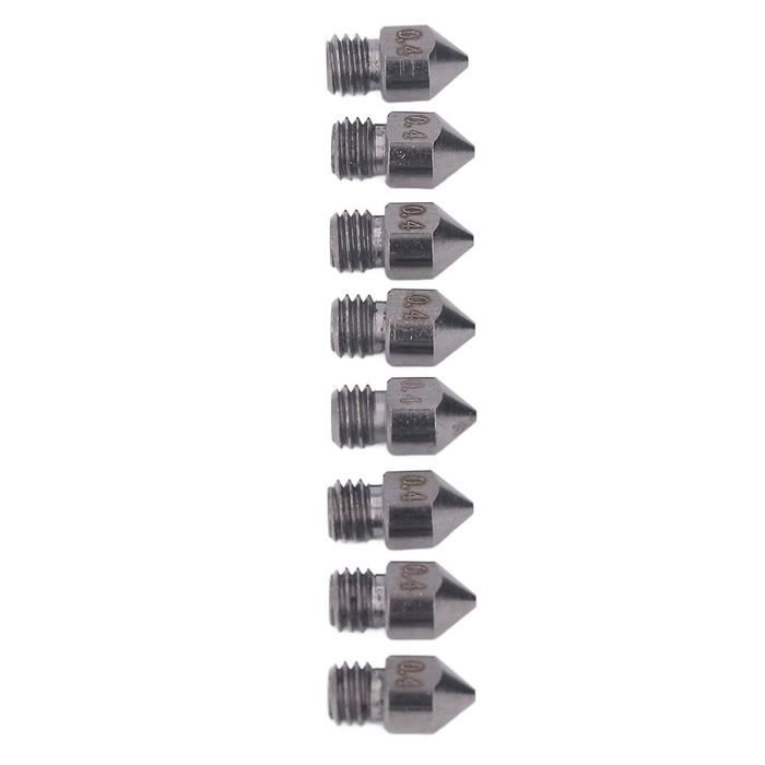 Aiguilles Nettoyage Buse Imprimante 3D Eboxer - Lot 5 Tailles (0.2mm à 0.6mm), Acier Inox