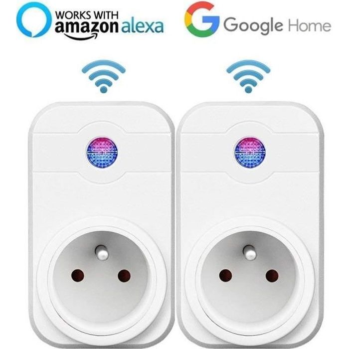 EZVIZ Prise Connectée WiFi, Smart Plug avec Mesure Consommation