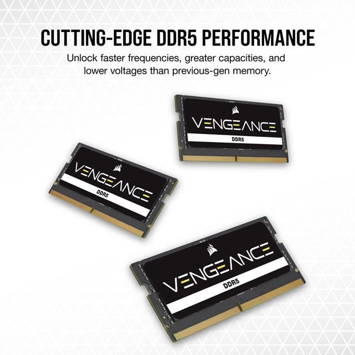 Corsair Vengeance SO-DIMM 32 Go DDR5 5200 MHz CL44 - RAM DDR5 SODIMM PC5-41600