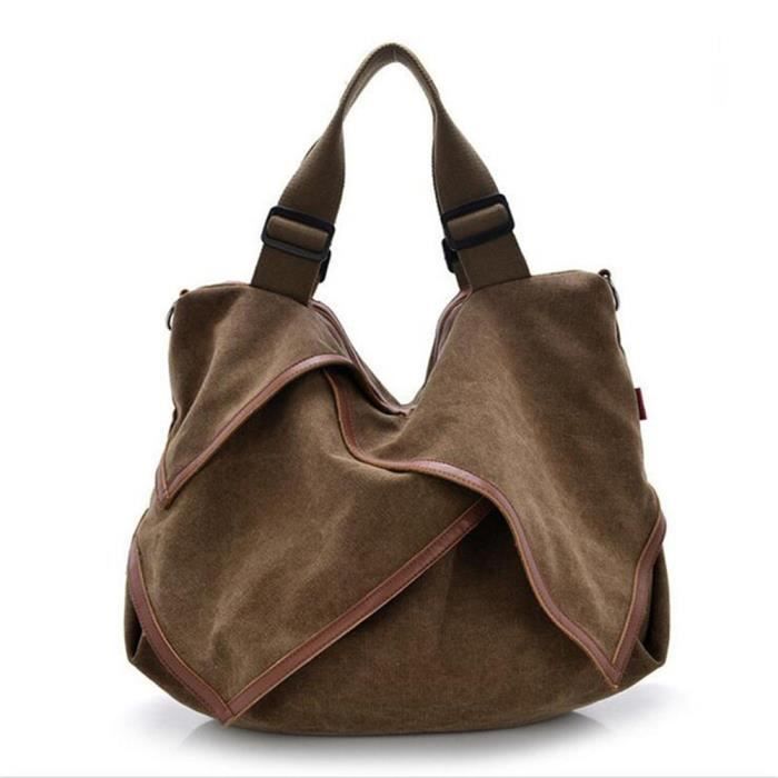 sac en cuir femme marron