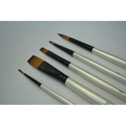 Daler Rowney - 212530005 - Kit De Loisirs Créatifs - Ensemble De 3 Pinceaux D'aquarelle En Poils Naturels Et Synthétiques