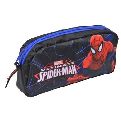 Trousse Scolaire Garcon Spider-Man Trousse Scolaire Avec 37 Outils Inclus, Trousse Pour Enfant, Idéale Pour Les Enfants De 5 à 14 Ans, Confortable Et Polyvalente, Qualité Et Résistance, 12,5 X 5,5 X
