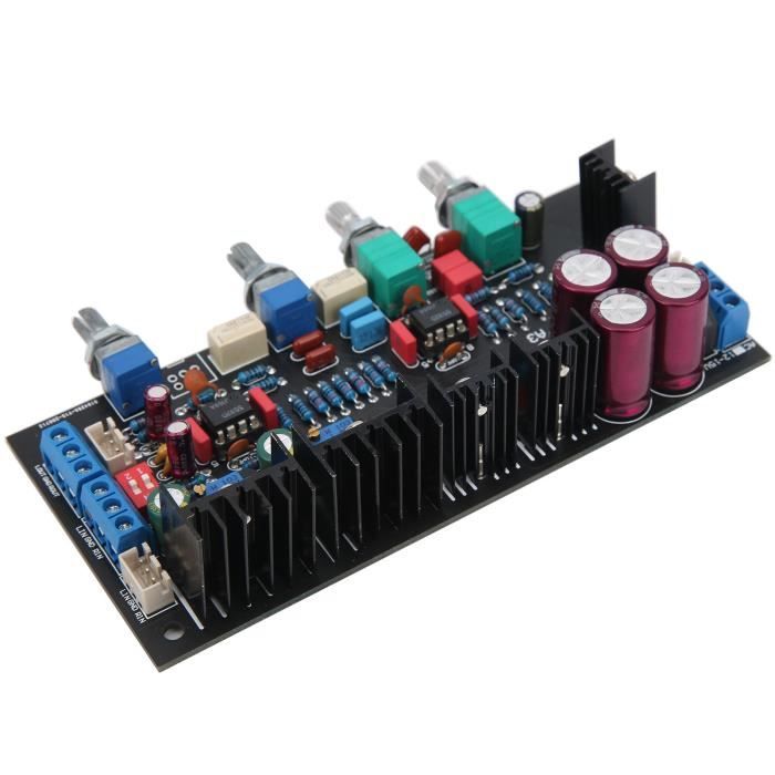 Carte Préampli HiFi Classe A - Contrôle Tone 4 Boutons (Aigus, Médiums, Basses, Volume)