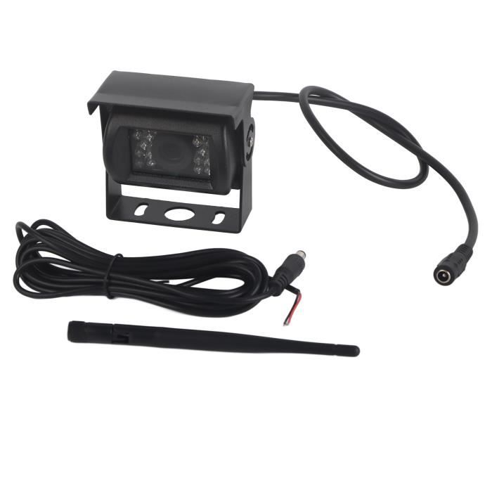 Caméra Recul Sans Fil 1080P Pour Attelage Camping-Car - Étanche, Vision Nocturne, Détection Mouvement, Batterie Intégrée