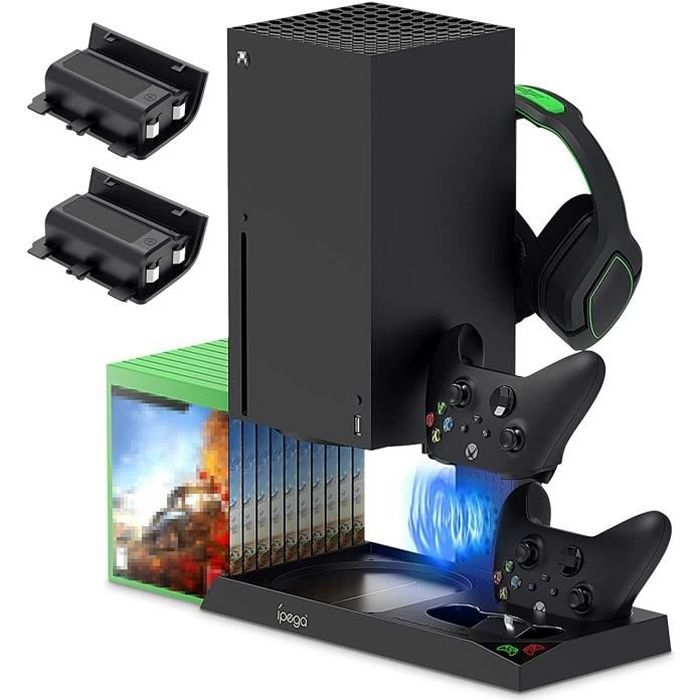Ventilateur de Refroidissement Xbox Series X, Dual Controller