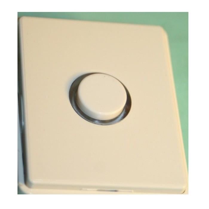 Bouton Poussoir Legrand Blanc Avec Porte-étiquette - Réf 830 09 - Neuf De Stock