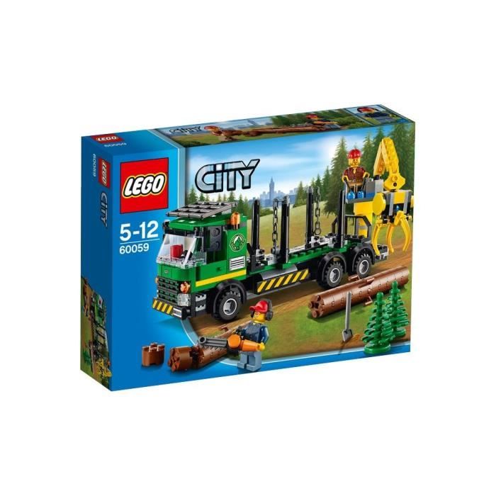 Acheter LEGO City 60059 Le Camion Forestier Reconditionné - 293,99 € LEGO City 60059 Le Camion Forestier Reconditionné - Lego reconditionné disponible sur Cdiscount Seconde Vie