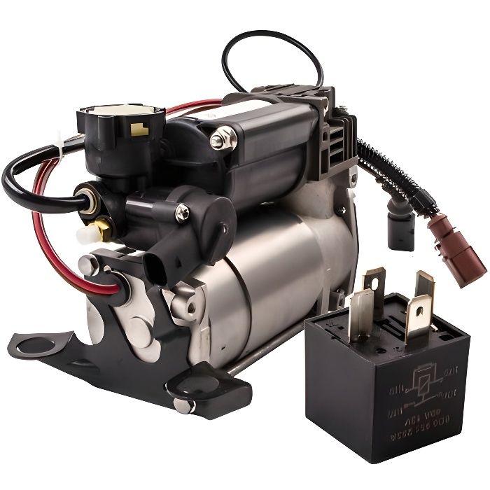 maXpeedingrods Compresseur avec Fiche Suspension Pneumatique r/égulation pour A6 4 F C6 4F0616006