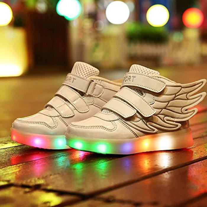 baskets avec lumiere