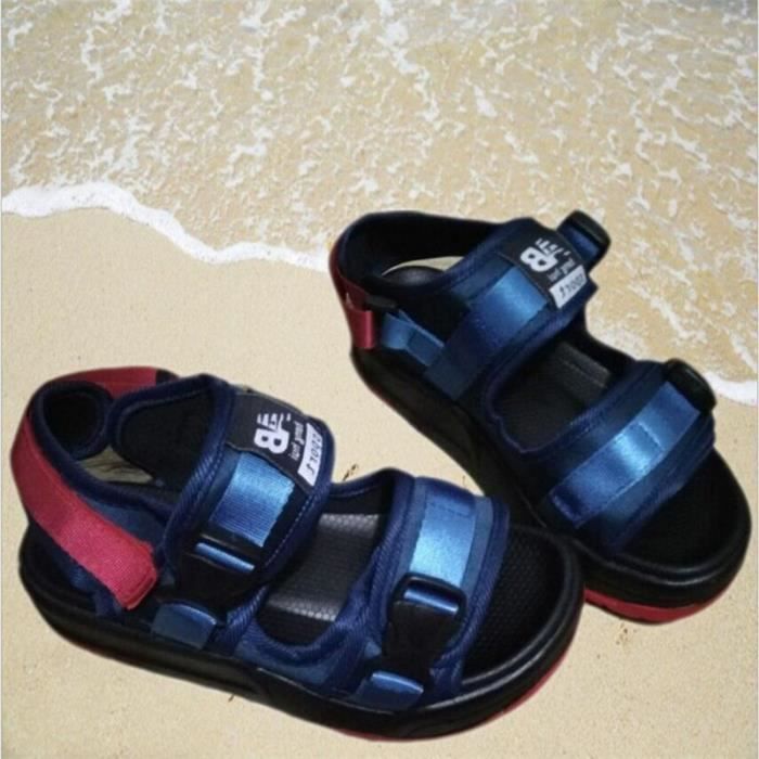 Sandale Femmes Marque De Luxe Mode Super Meilleure Durable Plage Classique Femme Sandales Poids Leger Ete Grande Bleu Achat Vente Sandale Nu Pieds Cdiscount