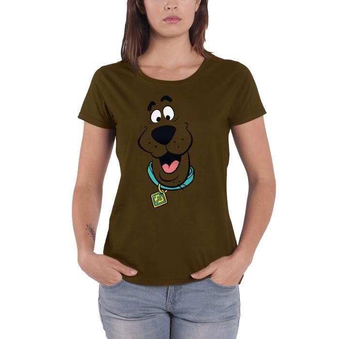scooby doo face t shirt