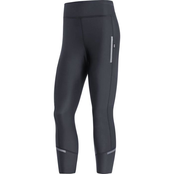 Collant de running femme Gore Impulse 3/4 - noir - taille 38 - respirant