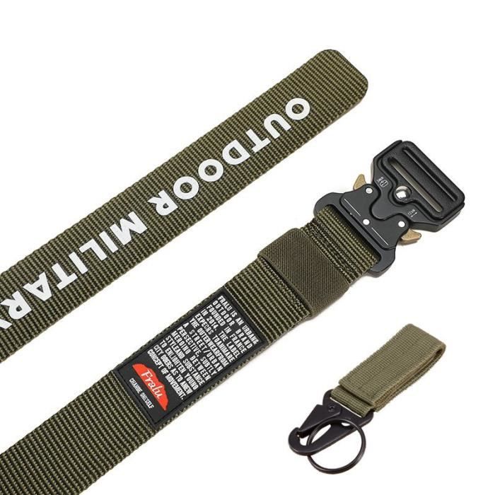 Largeur 125 Cm Ceinture Militaire Tactique En Toile Pour Hommes En 