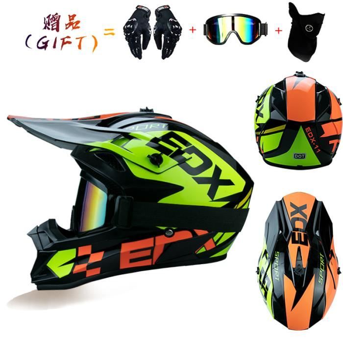 Casque de moto tout-terrain,pour vélo de descente,AM DH,vtt,Cross- 23a[A104249] - Auto