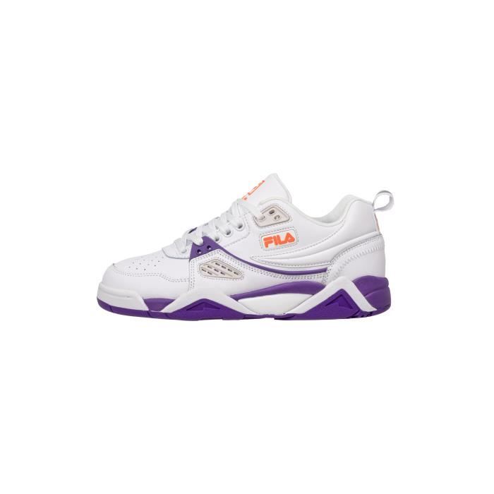 Baskets femme Fila Casim white electric purple 39 White electric purple Cdiscount Chaussures