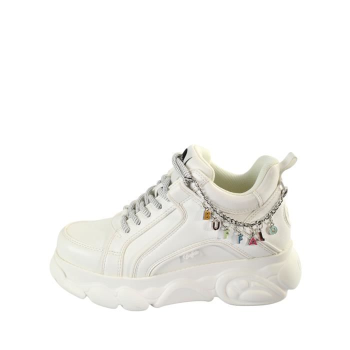 Baskets femme Buffalo CLD Corin Charms - white - 37