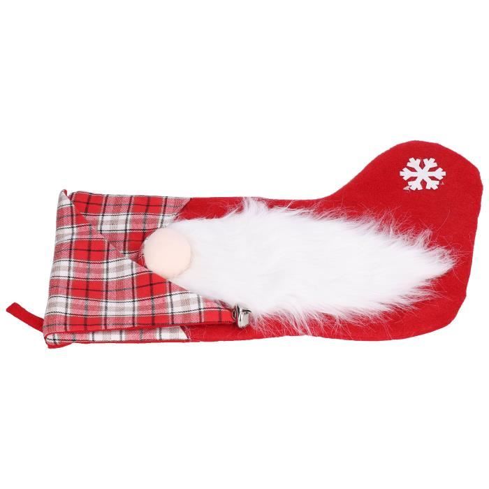 Omabeta bas de cadeau de Noël Bas de noël ornement d'arbre de noël, sac