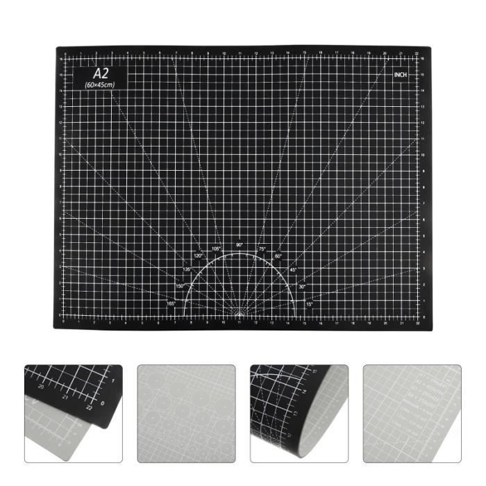 1Pc A2 taille tapis de coupe belle planche à découper double face cloture - grillage - panneau menuiserie - huisserie - cloture