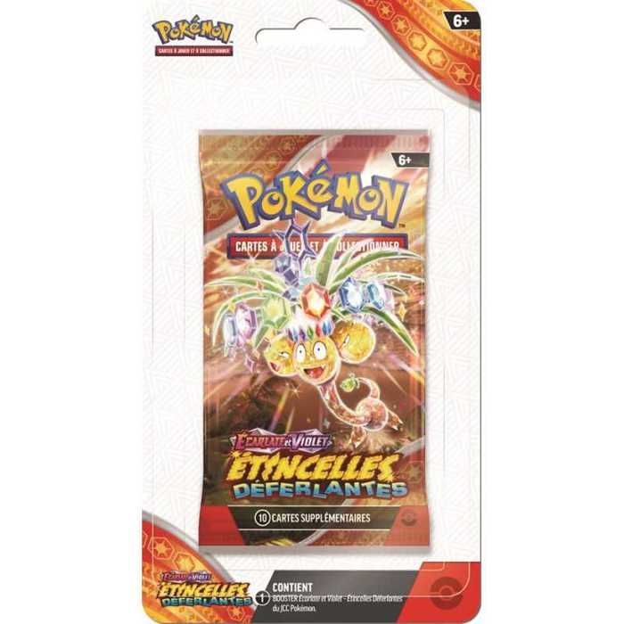 Carte Pokémon Booster Sleeve EV12 - Modèle Aléatoire - Neuf Sous Blister