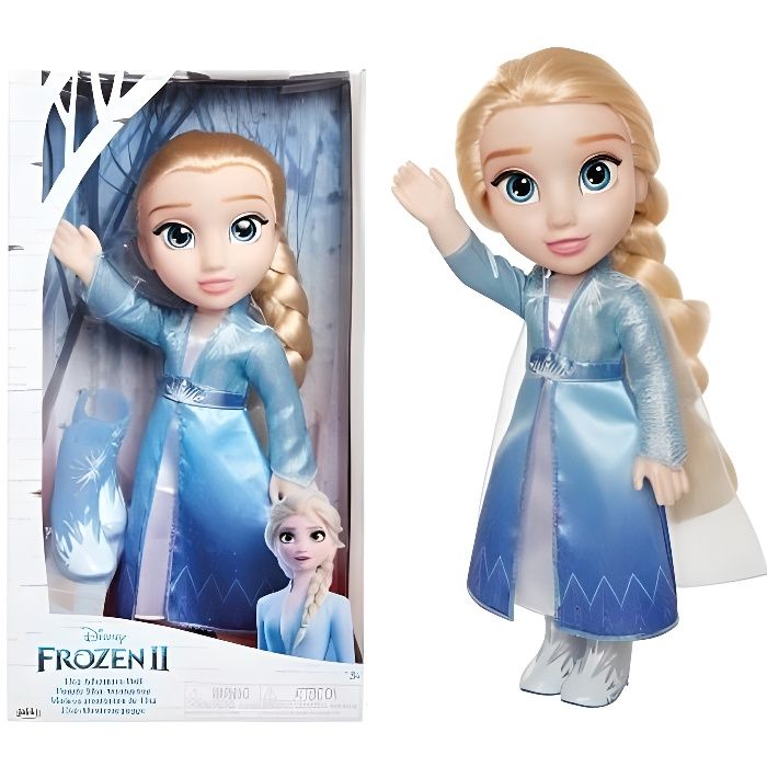 DISNEY LA REINE DES NEIGES 2 - Poupée Elsa Lumière aquatique - jouet qui  s'illumine dans l'eau - pour enfants - dès 3 ans - Cdiscount Jeux - Jouets